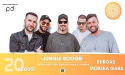 Jungle Boogie Party разтърсва World Taste Fest на 20 август, а локацията е Морска гара, Бургас