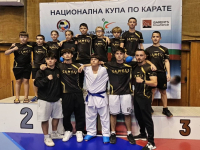 5 сребърни и 4 бронзови медала от Националното първенство за каратеките на „Сансай“
