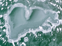 Рядко явление: Езерото Балатон замръзна 