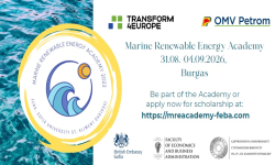 Стани част от четвъртата международна лятна школа Marine Renewable Energy Academy в Бургас