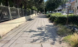 Стартира ремонт на тротоар и паркоместа в централната част на Сарафово
