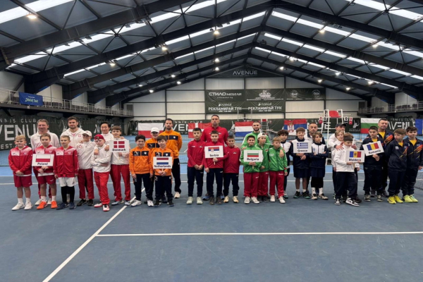  Победа за българския национален отбор по тенис до 12 г.