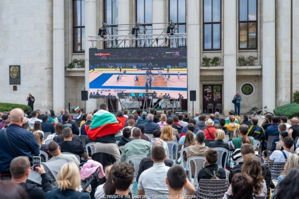 Бургас посреща EuroVolley 2026 с фестивална зона