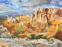 Рисунки на ученици се превръщат в графити в центъра на Бургас 