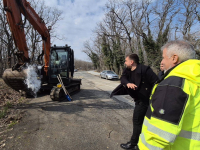 Започна реконструкцията и на втория участък от пътя Приморско-Китен