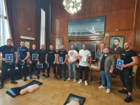 Охранители изкараха спешно обучение по първа помощ